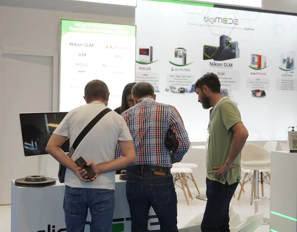 EXPO3D İstanbul 2026 Digimode ve Nikon SLM standı