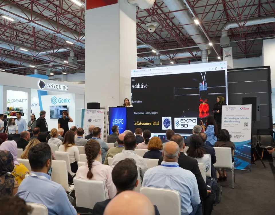EXPO3D İstanbul 2026 konferans salonunda dinleyiciler