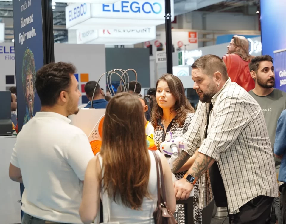 EXPO3D İstanbul 2026 standa yoğun ilgi